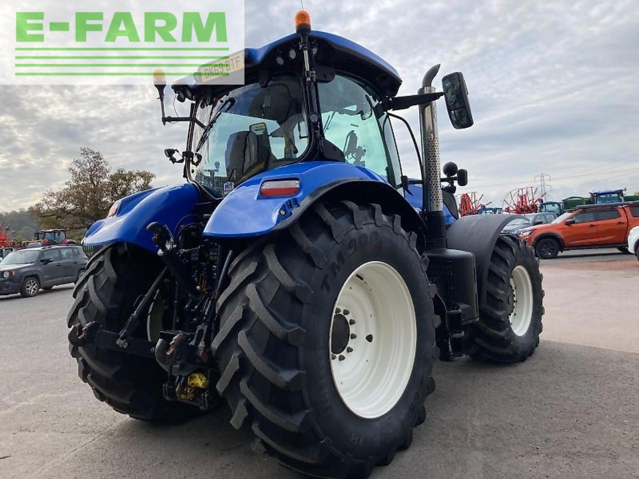 Traktor New Holland t7.245: das Bild 8