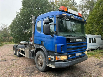 SCANIA P124 Abrollkipper