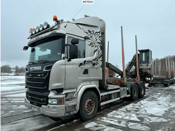 SCANIA R 520 Holztransporter