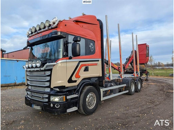 SCANIA R 580 Holztransporter