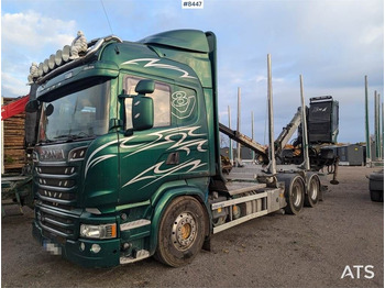 SCANIA R 580 Holztransporter