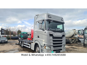 SCANIA S 450 Containerwagen/ Wechselfahrgestell LKW