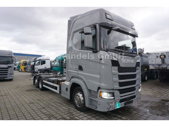 SCANIA S 450 Containerwagen/ Wechselfahrgestell LKW