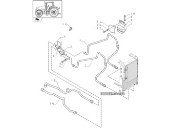 NEW HOLLAND Kühlsystem