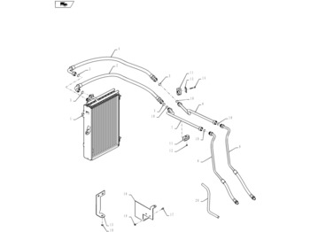 NEW HOLLAND Kühlsystem