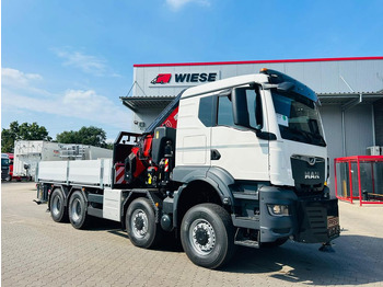 Pritsche LKW, Zustand - NEU MAN TGS 41.520 8x8 mit Fassi Ladekran F710RA.2.26: das Bild 4