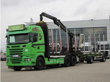 SCANIA R 520 Holztransporter