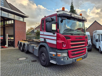 SCANIA P 420 Seil Abrollkipper