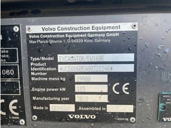 Mobilbagger Volvo EW 160 E (Volvo dig assist trimble/Steelwrist x26): das Bild 3