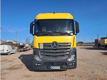 Containerwagen/ Wechselfahrgestell LKW MERCEDES BENZ ACTROS BDF: das Bild 3