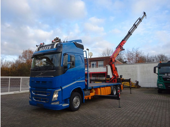 Autokran, Pritsche LKW Volvo FH 500 Container Pritsche + PK 38502 Kran: das Bild 5