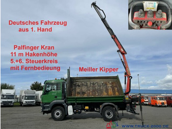 MAN TGS 18.320 Meiller Kipper-Palfinger Kran-1. Hand – Finanzierungsleasing MAN TGS 18.320 Meiller Kipper-Palfinger Kran-1. Hand: das Bild 1