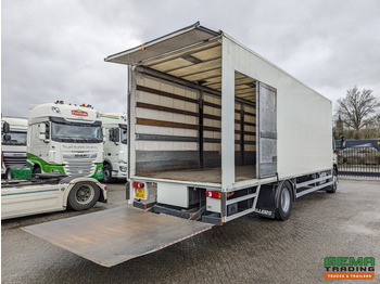 Plane LKW DAF LF 250 FA 4x2 SleeperCab 6cil 19T Euro6 - Schuifzeilen/Gesloten Bak 8.00M + Laadklep 2000KG - ZijDeur: das Bild 3