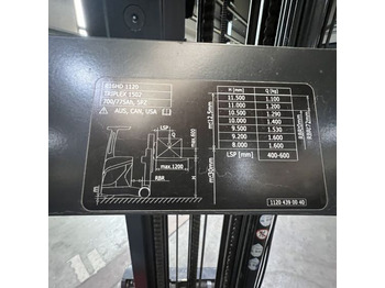 Schubmaststapler Linde R16 (1120): das Bild 2