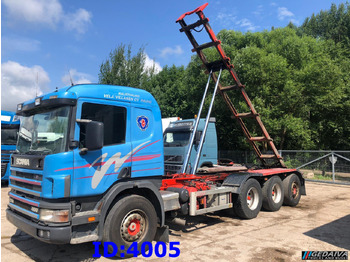 SCANIA 124 Seil Abrollkipper