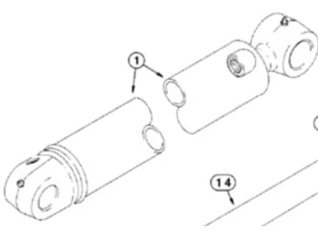 CASE Hydraulikzylinder