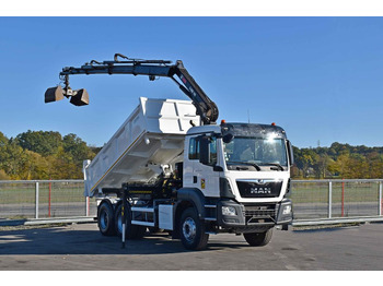 Autokran, Kipper MAN TGS 33.360 *KIPPER 4,80m *HIAB X-DUO 148 B-3*6x4: das Bild 2