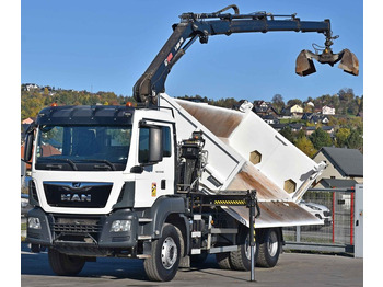 Autokran, Kipper MAN TGS 33.360 *KIPPER 4,80m *HIAB X-DUO 148 B-3*6x4: das Bild 3