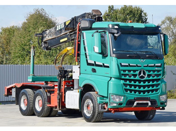 Mercedes-Benz AROCS 3363 *HOLZTRANSPORTER * LOGLIFT 251S /6x4  – Finanzierungsleasing Mercedes-Benz AROCS 3363 *HOLZTRANSPORTER * LOGLIFT 251S /6x4: das Bild 4