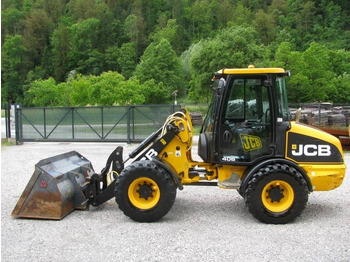 Radlader JCB 406B TOP stanje nakladalna žlica + paletne vilice: das Bild 2