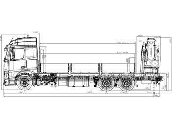 Autokran Mercedes-Benz Actros 2651 6x4 Fassi F485RA2.26 NEW !!! CRANE: das Bild 2