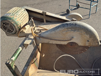 Baugeräte Gaviota Stone Cutter, Motor Asincrono Trifasico / Cortadora Piedra: das Bild 5