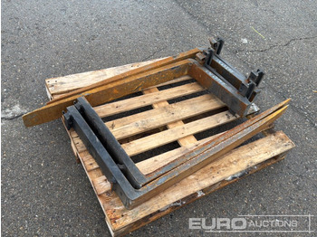 Baugeräte Pallet Forks 1200mm (4 of): das Bild 3