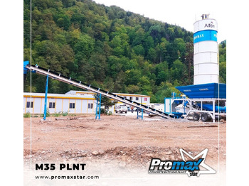 Betonmischer, Zustand - NEU Promax Mobile Concrete Batching Plant PROMAX M35-PLNT (35m³/h): das Bild 5