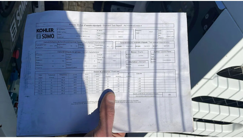 Stromgenerator SDMO R44C3 | 44 KVA | GOOD WORKING: das Bild 15