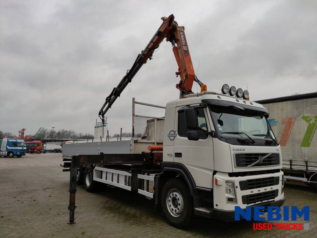 Pritsche LKW, Autokran Volvo FM 400 6x2 Euro 5 - Atlas / Terex 190.2 E A4 crane / kran: das Bild 14