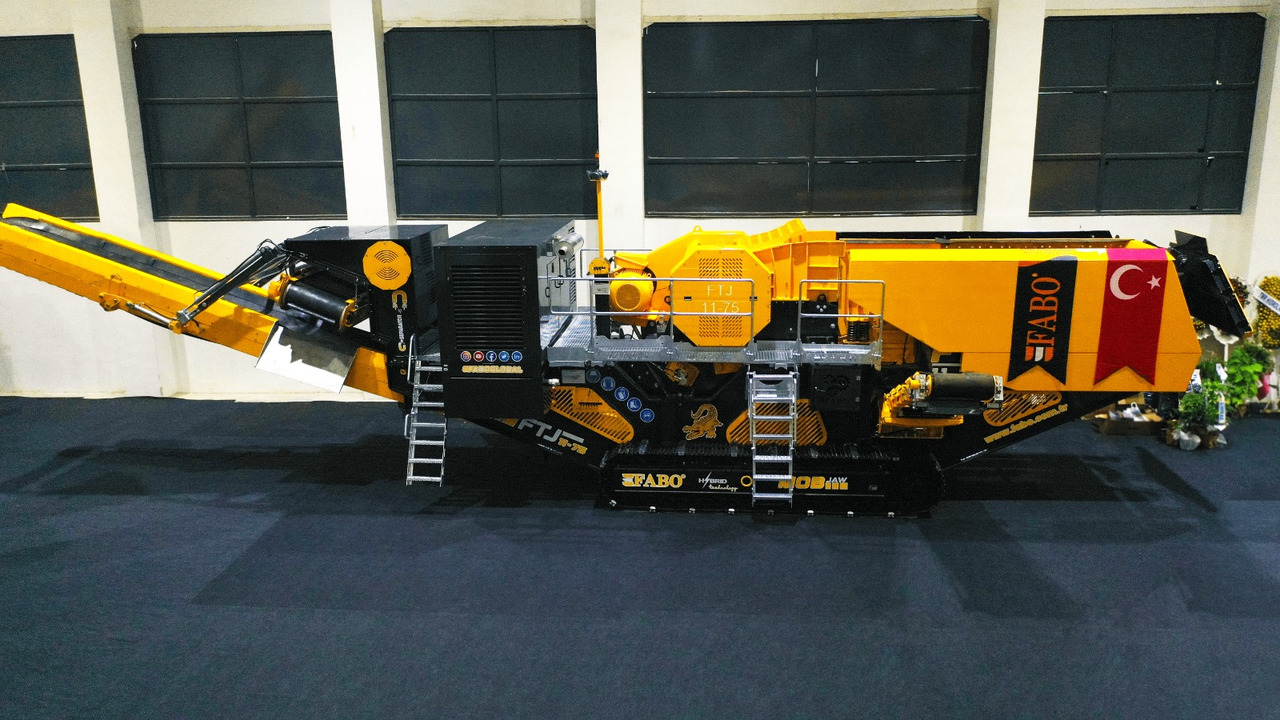 Backenbrecher, Zustand - NEU FABO MOBILE JAW CRUSHER: das Bild 27