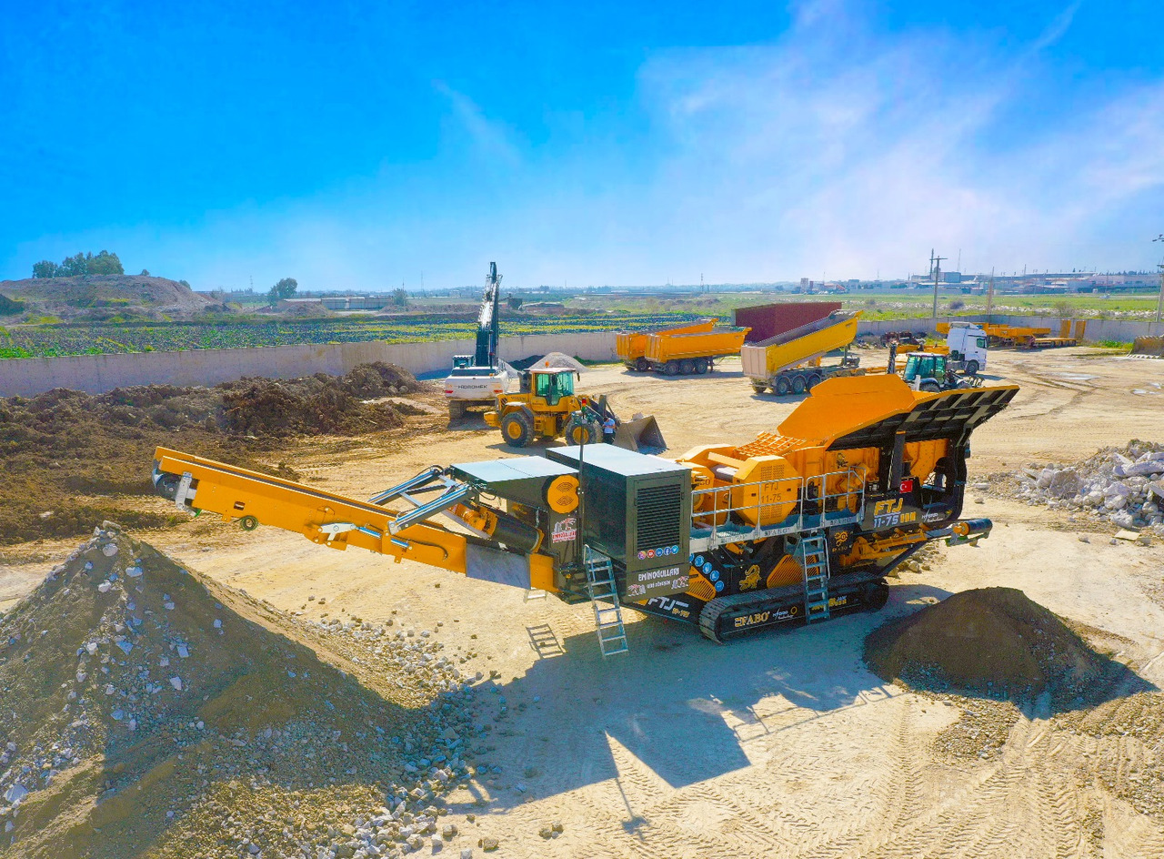 Backenbrecher, Zustand - NEU FABO MOBILE JAW CRUSHER: das Bild 14