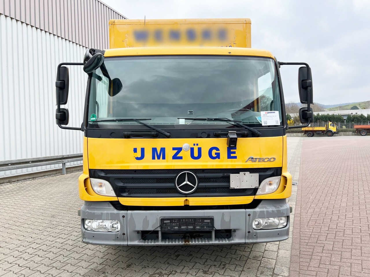 Koffer LKW Mercedes-Benz Atego 1224 L 4x2 Atego 1224 L, Möbelkoffer, Dautel LBW, 42 cbm: das Bild 8