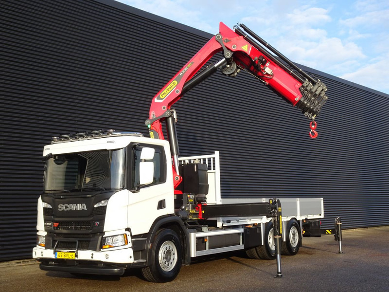 Autokran Scania P410 6x2*4 / PALFINGER 35 tm CRANE + WINCH: das Bild 8