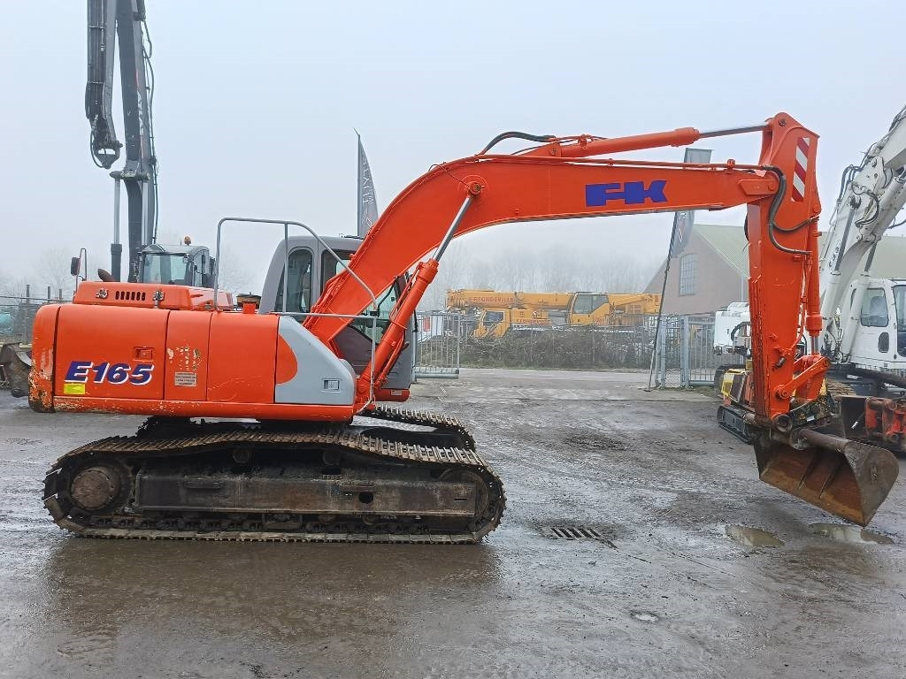 Kettenbagger Fiat-Kobelco hitachi E165 rupskraan tracked excavator ketten ba: das Bild 6