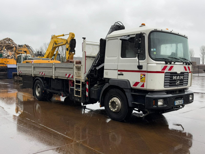 LKW, Autokran MAN 19.314 4x2 Cargo Truck with HIAB 144B-2 crane: das Bild 7