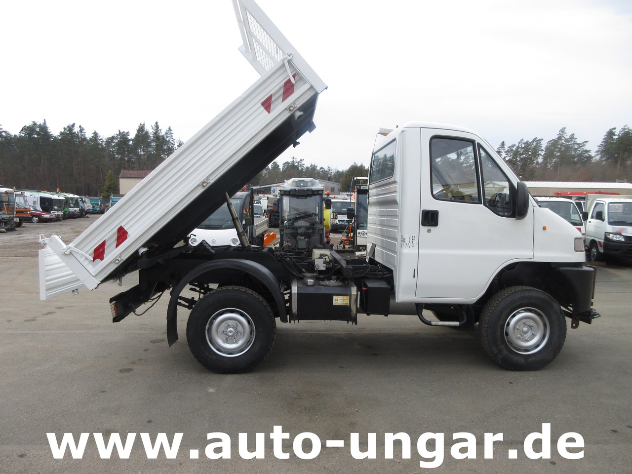 Kipper IVECO SCAM SM 50 4R Kipper Allrad 4x4 Kommunalhydraulik: das Bild 6