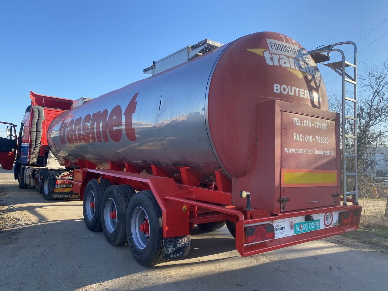 Tankauflieger Für die Beförderung von Chemikalien LAG AGRICULTURA - ARCURI - INOX ALIMENTAR - 30 000 L: das Bild 6