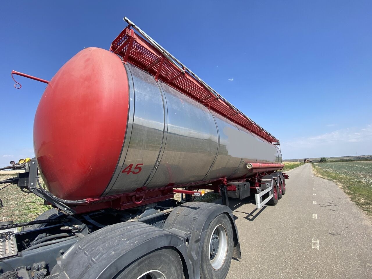 Tankauflieger Für die Beförderung von Lebensmittel LAG Cisterna Inox alimentar -REVIZIE COMPLETA - agricultura - AZOT: das Bild 14