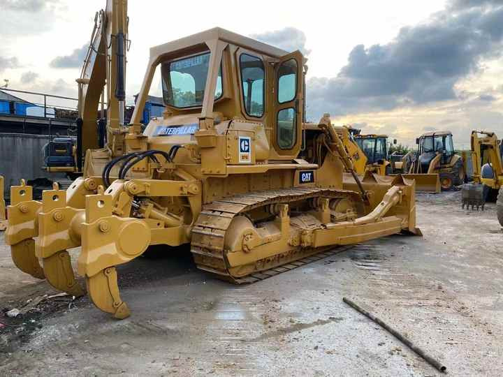 Bulldozer Japan import in good condition Construction bulldozer Second Hand Caterpillar CAT D7R Bulldozer Used CAT D7R for sale: das Bild 6