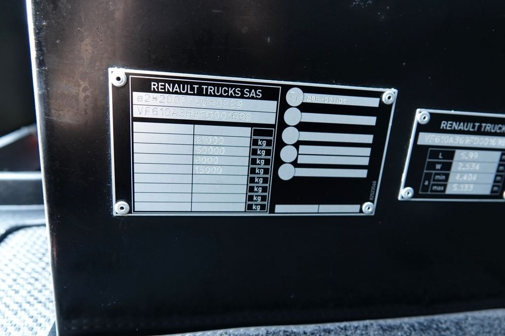 Renault T 520 / 13L / MAXISPACE / RETARDER / SALONKA  – Finanzierungsleasing Renault T 520 / 13L / MAXISPACE / RETARDER / SALONKA: das Bild 18