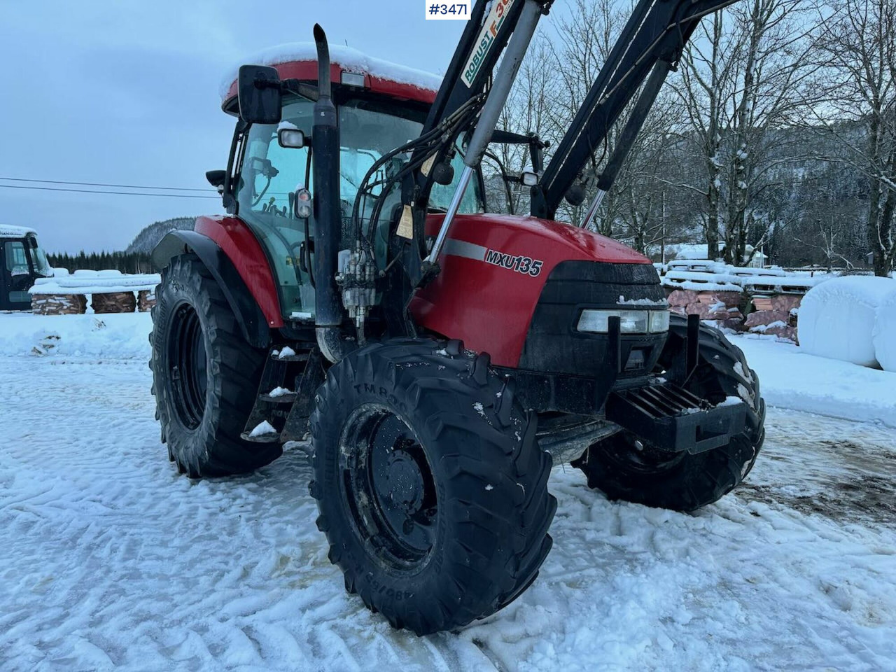 2004 Case MXU 135 w/ front loader – Finanzierungsleasing 2004 Case MXU 135 w/ front loader: das Bild 7