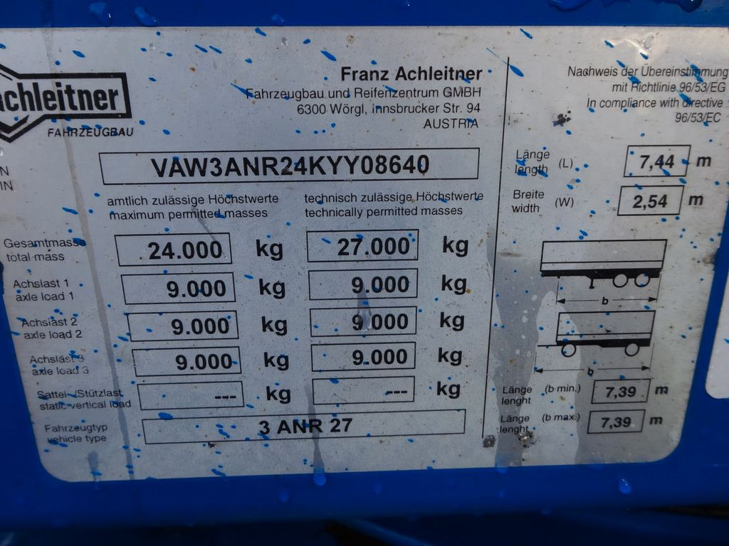 Holztransporter, Autokran MAN 28.500 TGS mit EPSILON-Kran+Achleitner Anhänger: das Bild 17