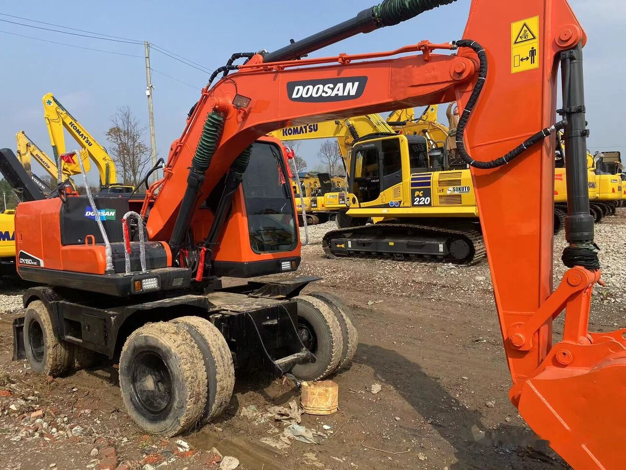 Doosan DX150W – Finanzierungsleasing Doosan DX150W: das Bild 7