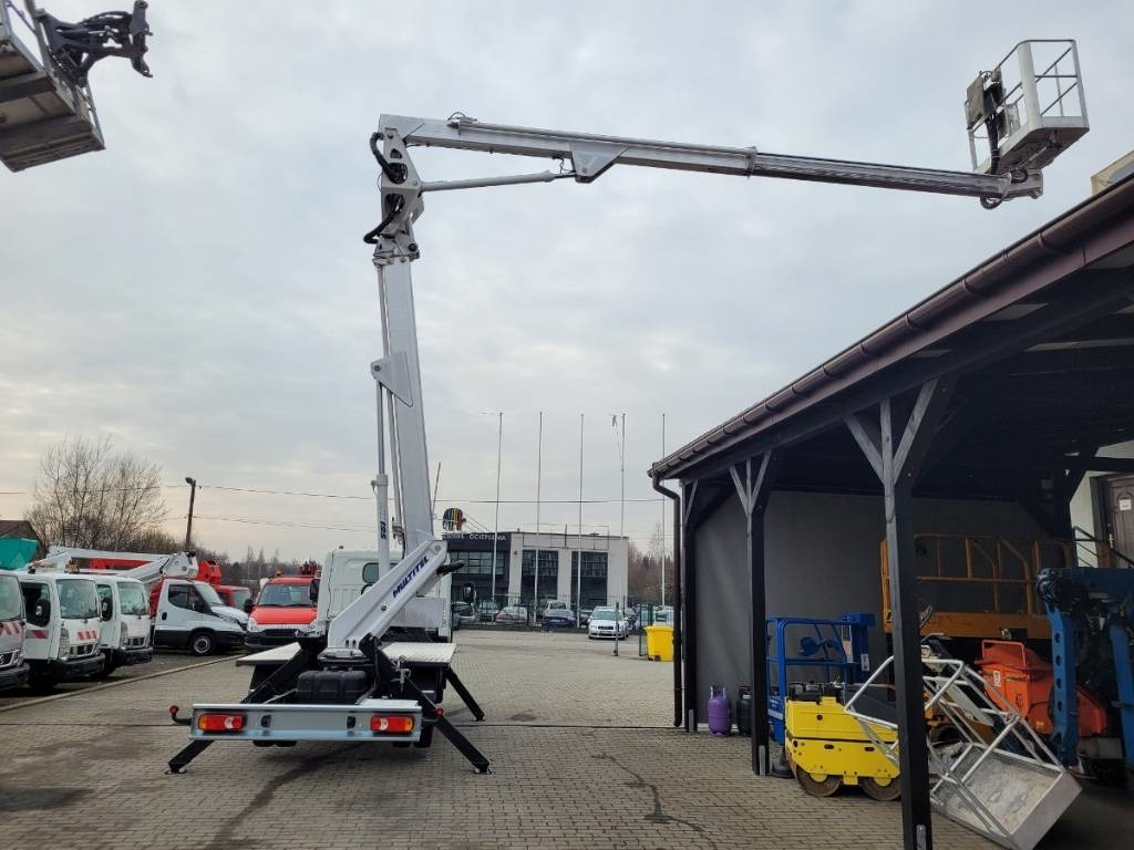 LKW mit Arbeitsbühne Multitel HX195 - 19m Nissan Cabstar - bucket truck: das Bild 14