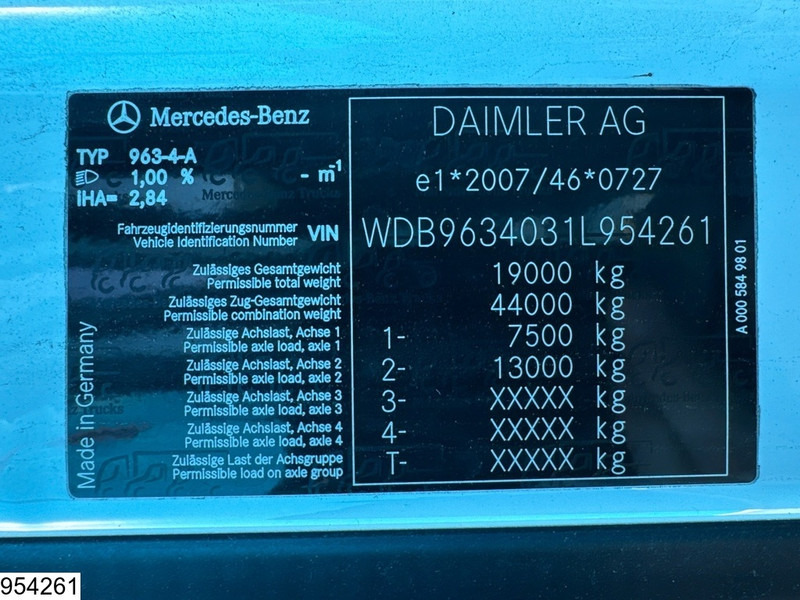 Sattelzugmaschine Mercedes-Benz Actros 1845 EURO 6, Retarder: das Bild 7