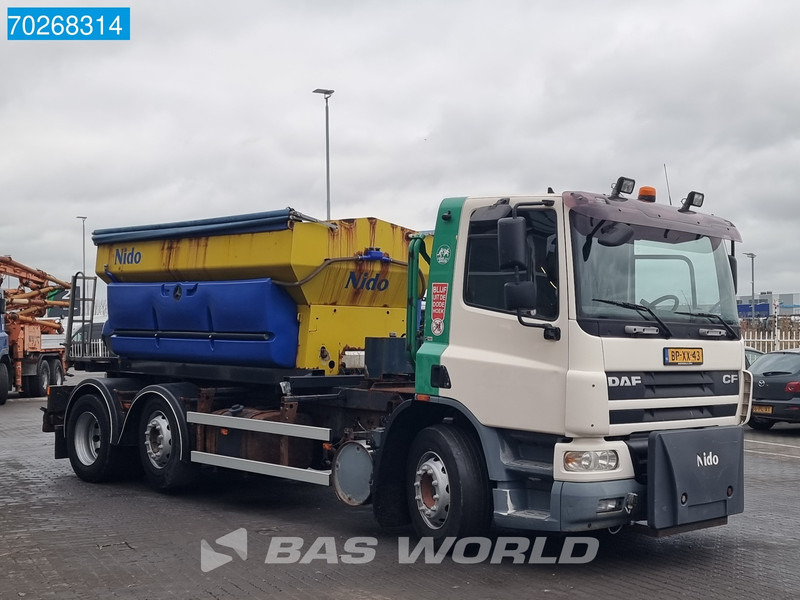 Pritsche LKW DAF CF75.250 6X2 NL-Truck Nido sand-salt spreader Lift+Lenkachse Euro 3: das Bild 12