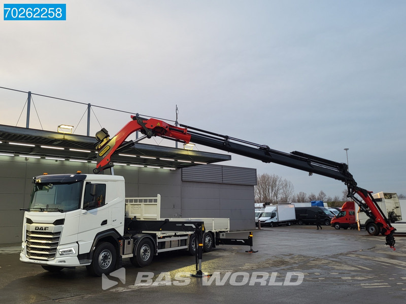 Pritsche LKW, Autokran, Zustand - NEU DAF XF 530 8X2 Palfinger PK580 TEC Crane Retarder Lift+Lenkasche Euro 6: das Bild 6