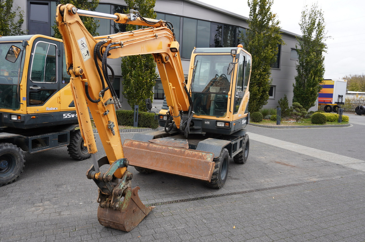 Minibagger Hyundai Robex 55W-9 Wheeled Excavator 5.5t / 2pcs: das Bild 8