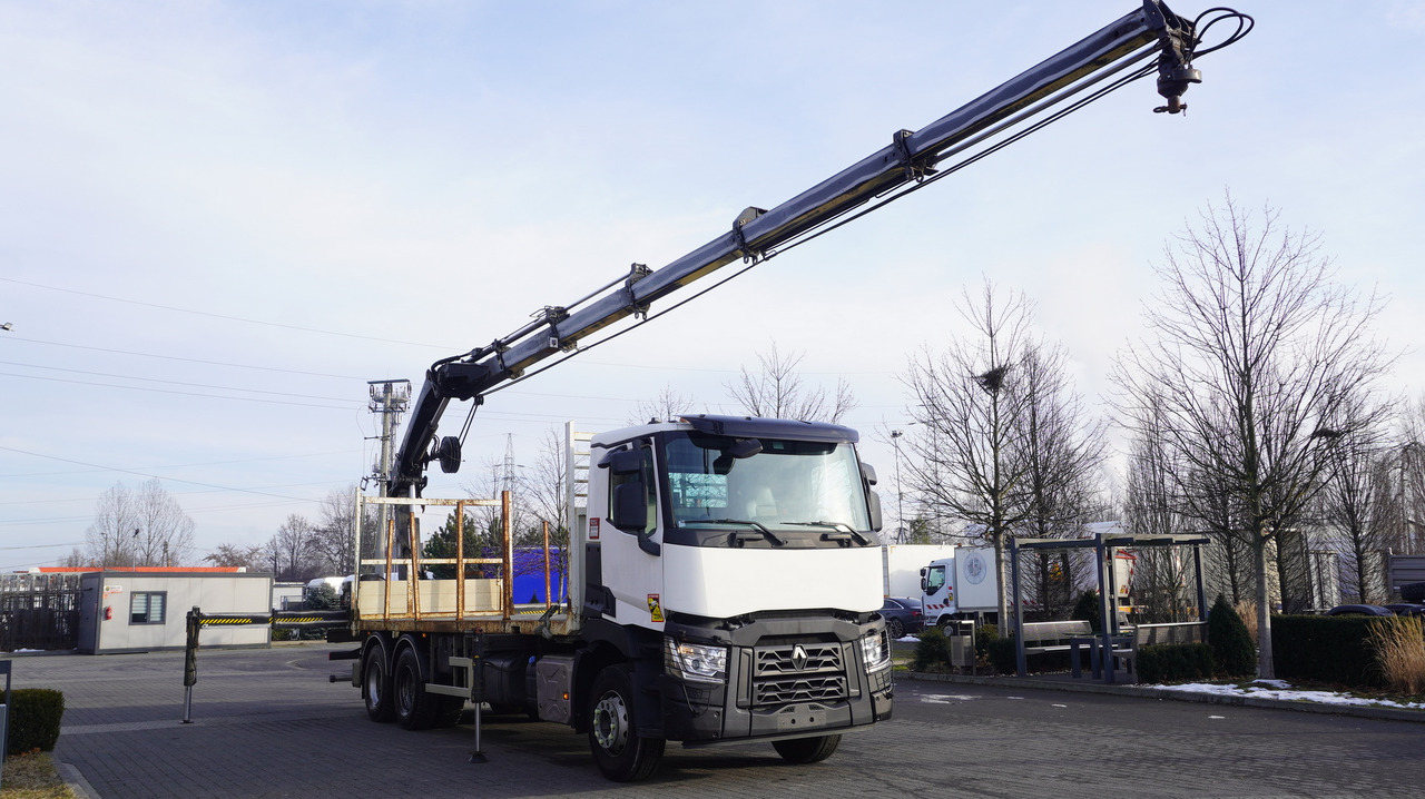 RENAULT C430 / HIAB 244 EP-5 HIDUO crane 8400 kg 15 m / Platform with stanchions – Finanzierungsleasing RENAULT C430 / HIAB 244 EP-5 HIDUO crane 8400 kg 15 m / Platform with stanchions: das Bild 19